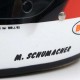 Mini casque  Michael Schumacher 1ère victoire en F1 au GP de Spa 1992