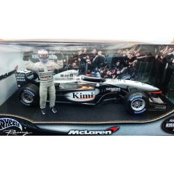 McLaren MP4-17D, 1ère victoire de Kimi Räikkönen le 23/03/2003