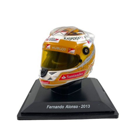 Mini casque F. Alonso, GP de Monaco 2013