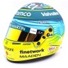 Mini casque 1/2 F. Alonso, GP d'Arabie Saoudite 2025