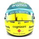 Mini casque 1/2 F. Alonso, GP de Saoudi 2025