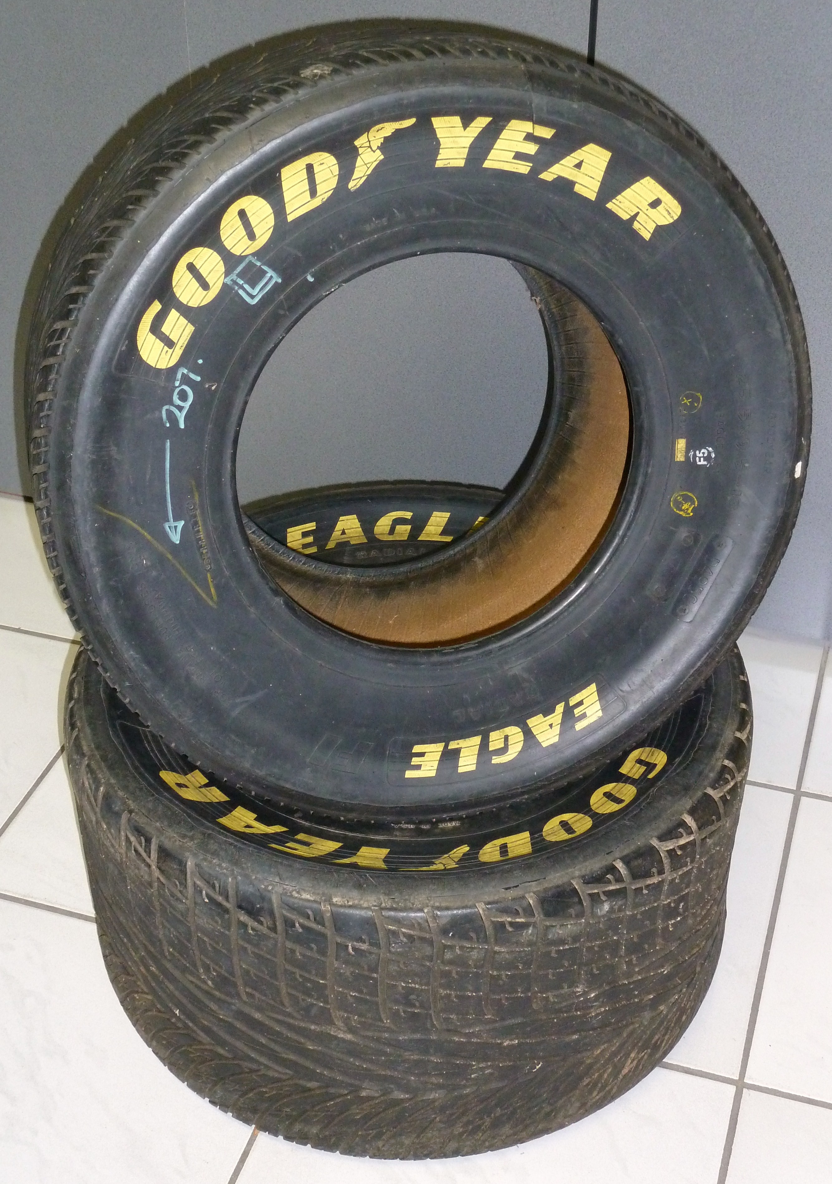 8 rear  URETHANE  Tyres   F1 LINDBERG  Us 