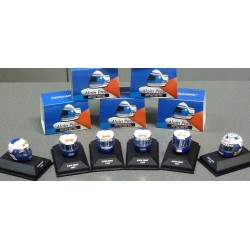 Helmets Alain PROST 1985-1991, scale 1/8th