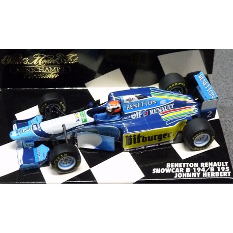 Benetton Renault B194/B195 Showcar Johnny Herbert