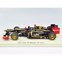Lotus E20 K.Räikkönen GP de Monaco 2012 (casque Hunt)