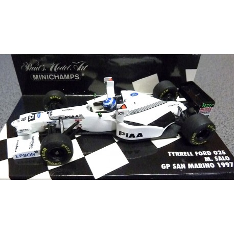 Tyrrell Ford 025 Tower Wings Mika Salo 1997