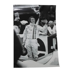 Original black/white proof, taken from the official photographer of the movie "Le Mans" (nr.14)