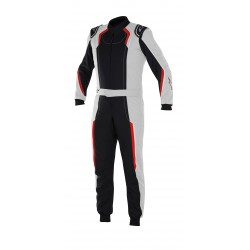 KMX-5 suit silver/black/red