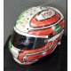signed 2010 Vitantonio Luizzi/Force India helmet