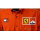 Rubens Barrichello personnal Ferrari Team shirt with Marlboro