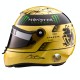2011 Michael Schumacher gold helmet scale 1/2