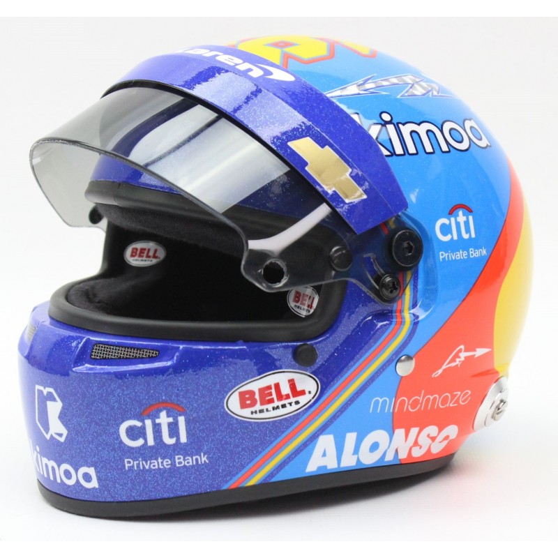 INDY 500 2019-4104364 MINI HELMET 1/2 CASQUE FERNANDO ALONSO 