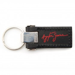 Ayrton Senna McLaren Leather Keyring