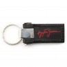 Ayrton Senna McLaren Leather Keyring