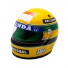 1990 Ayrton Senna mini helmet scale 1/2
