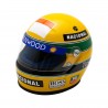 1993 Ayrton Senna mini helmet scale 1/2
