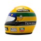 1993 Ayrton Senna mini helmet scale 1/2