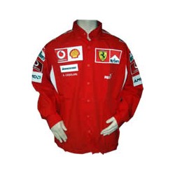 2006 FERRARI Team-Shirt with MARLBORO branding, long sleeves