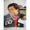 Ayrton SENNA "Le Poleman" limited edition lithography