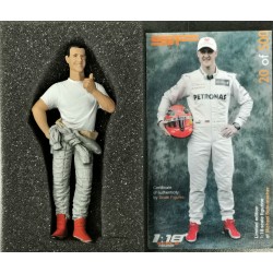 Michael Schumacher / Ferrari + Mercedes Figurines