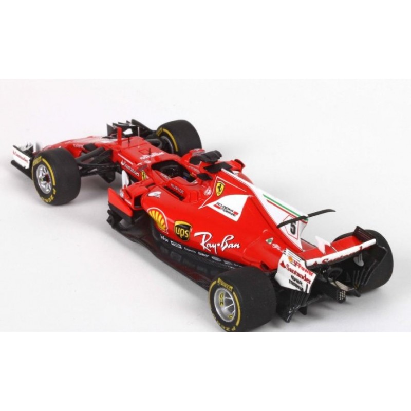 Ferrari SF70-H S. Vettel GP de Spa Francorchamps 2017 - FormulaSports