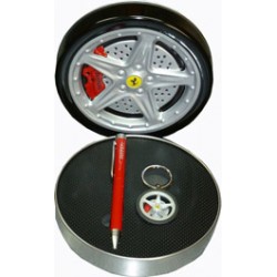Ferrari GT ballpoint pen & keychain