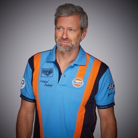 Gulf Racing Team Polo cobalt