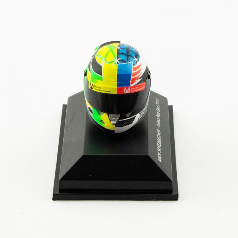 Mick Schumacher Helmet Demo Spa 2017 Scale 1 8th Formulasports