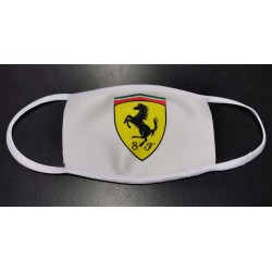 Ferrari double layer nose mask with logo