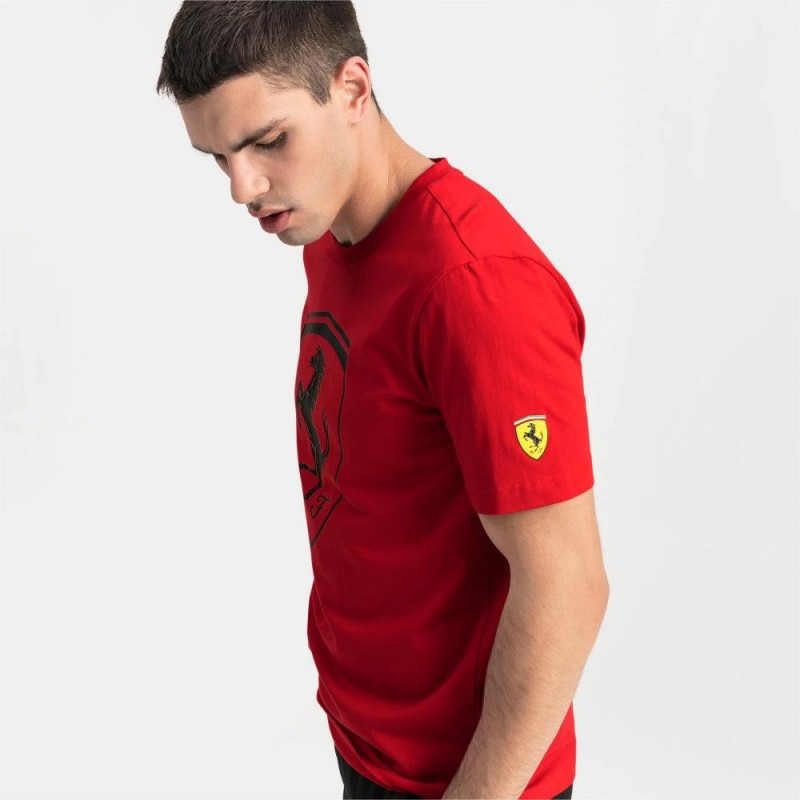 Ferrari Big Shield Tee - FormulaSports