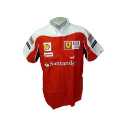 Chemise originale FERRARI 2010 avec codes barre