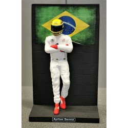 Ayrton SENNA / TOLEMAN 1984 figurine