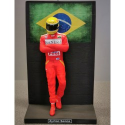Ayrton SENNA / British F3 Champion 1983 figurine