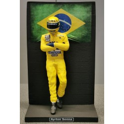Ayrton SENNA / CAMEL LOTUS figurine